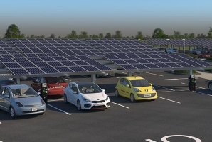 st ives park and ride solar energy